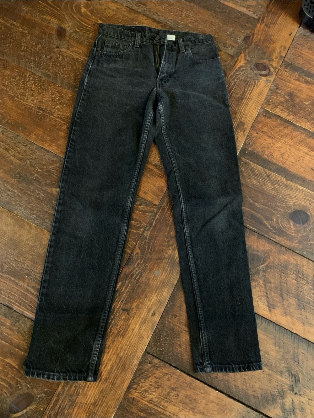 Levi's 512 Straight Black Women's Jeans